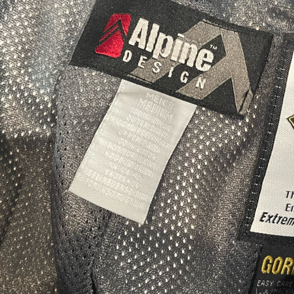 Alpine Design GORE-TEX Mens Medium Black Snow Ski Snowboard Pants Trousers 32W32 - Picture 7 of 7